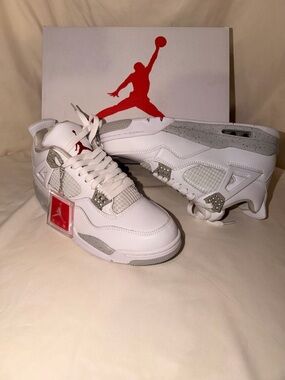Air Jordan 4 retro white Oreo
